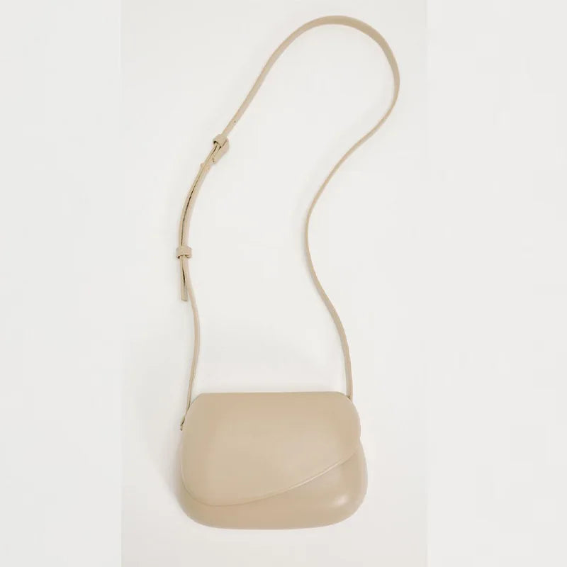 Female casual black small pu leather saddle armpit bag 2025 luxury designer chain shoulder cross bag women vintage armpit handba