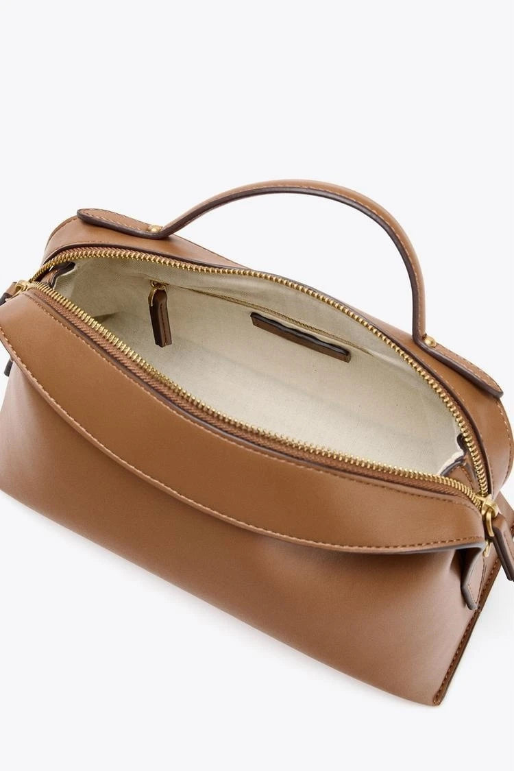 WOMEN'S OBLONG CANVAS CITY BAG, Luxury Designer New in Handbags, Casual Totes Crossbody Bag for Women Everyday Style