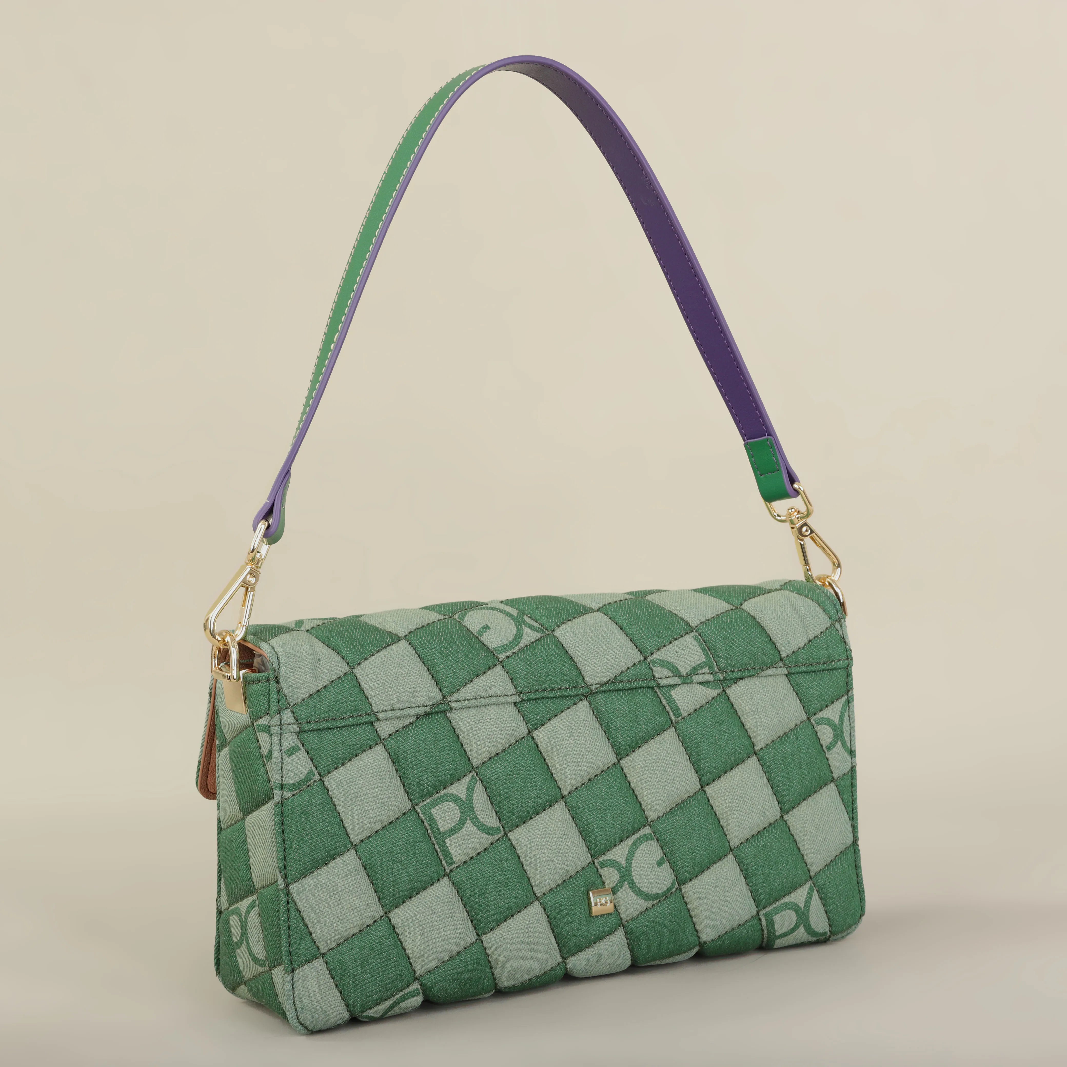 PG luxury brand design bright ladies crossbody bag new exquisite high quality hot selling fashion New designed 2025 commuter bag