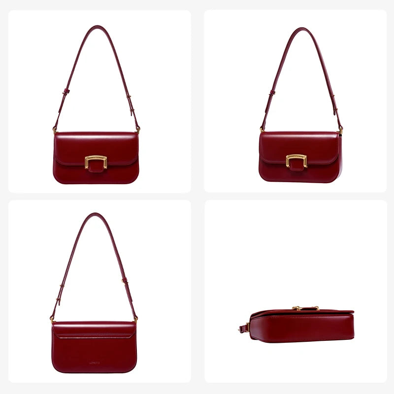 LA FESTIN Original Luxury Bag Ladies Leather Bag Crossbody Bags 2024 New Women's bag Fashion Handbag Trend Shoulder Bags