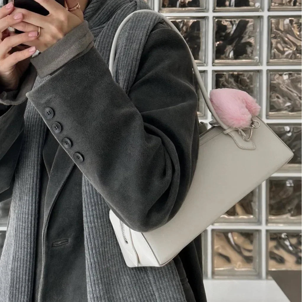 French Designer Sausage Bag Vintage Underarm Bag Genuine Leather Women's Handbag Casual Commuting Versatile Single Shoulder Bags