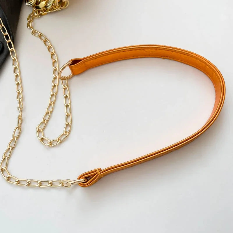 Thick Chain Handbag Clutch Bag 2024 New Halloween Handbag Purse Ghost Festival Pumpkin Crossbody Bag Lady Mini Phone Bag