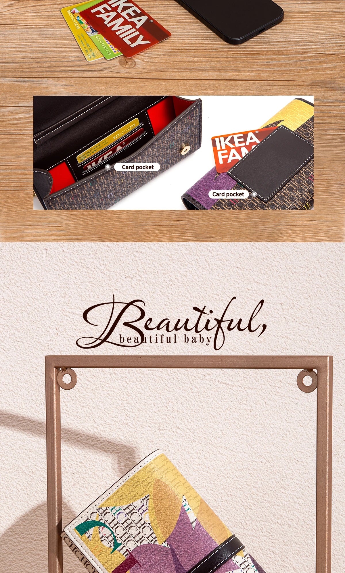 CHCH Chain Bag Summer New Small Flip Small Square Bag Phone Bag Crossbody Bag