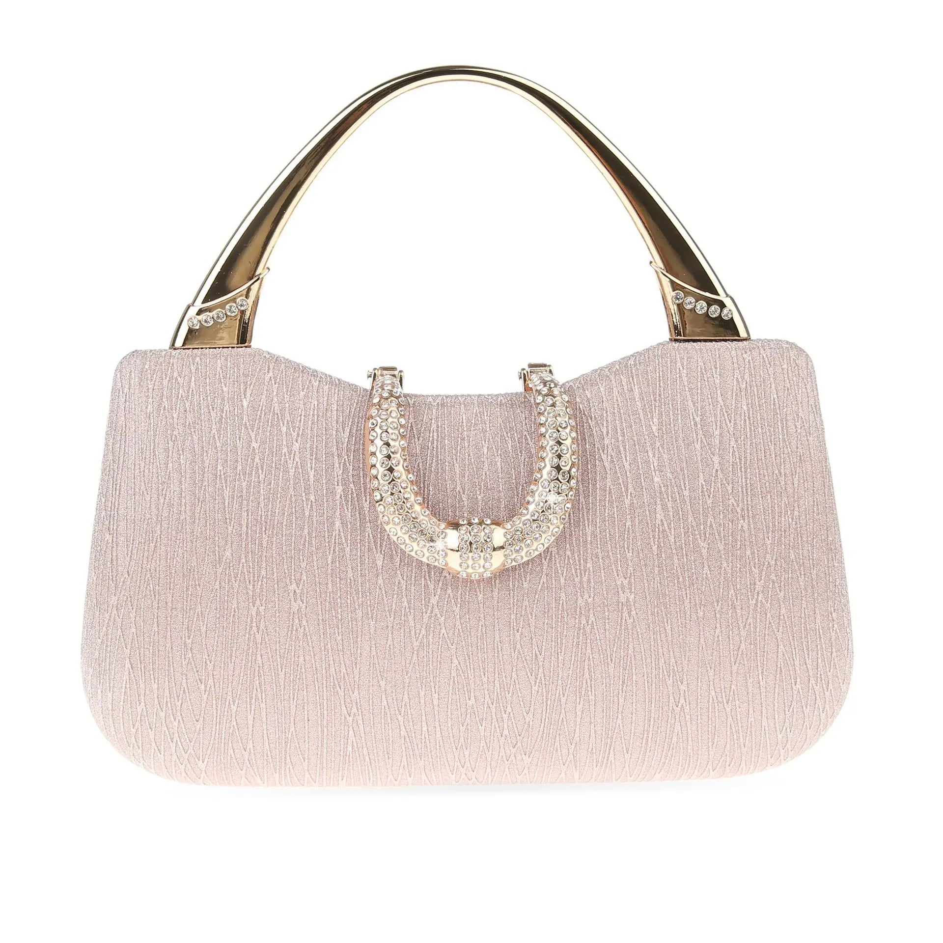 2024 Fashion Trend New Women's Bag High-end Texture Fine Glitter Exquisite Hand-held Evening Bag Fashion Urban Beauty Clutch Bag