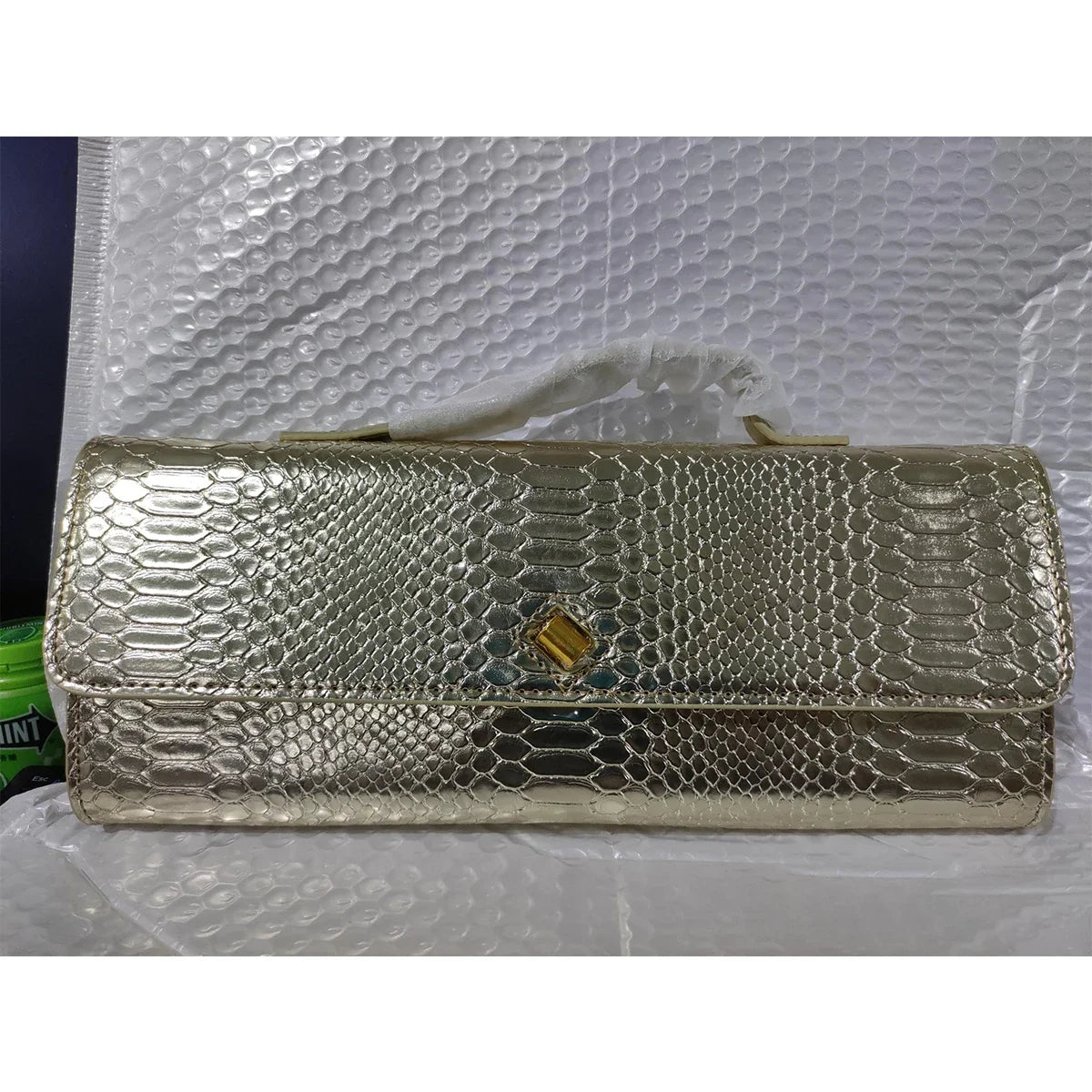 Luxury Design Top-Handle Bag For Women Evening Handbag Long Purse, Crocodile Pattern Crossbody Shoulder Bags Fashionable Outfits