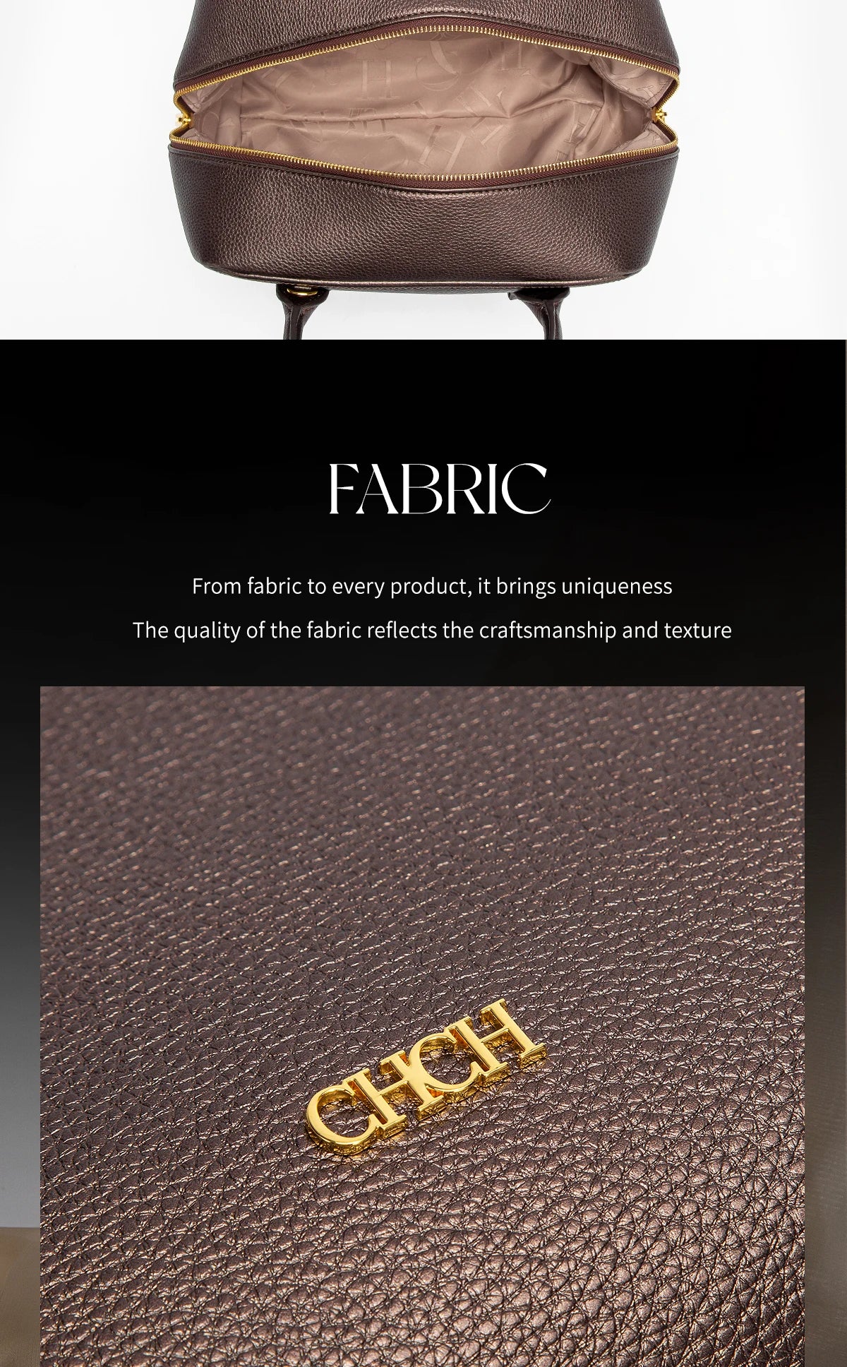 CHCH Women's Crossbody Bag Autumn Large Capacity Pillow Bag Hidden Blue Zipper Wide Shoulder Strap Travel Bag