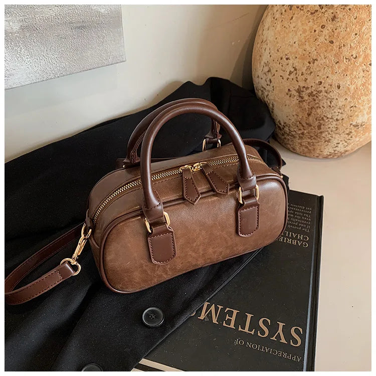 New Fashionable Classic Style Square Shoulder Crossbody Bags Solid Zipper Popularity Sense of Luxury Handbags for Women 2025 Hot