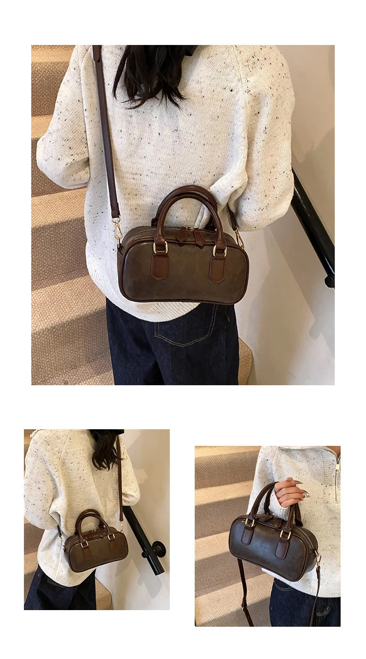 New Fashionable Classic Style Square Shoulder Crossbody Bags Solid Zipper Popularity Sense of Luxury Handbags for Women 2025 Hot