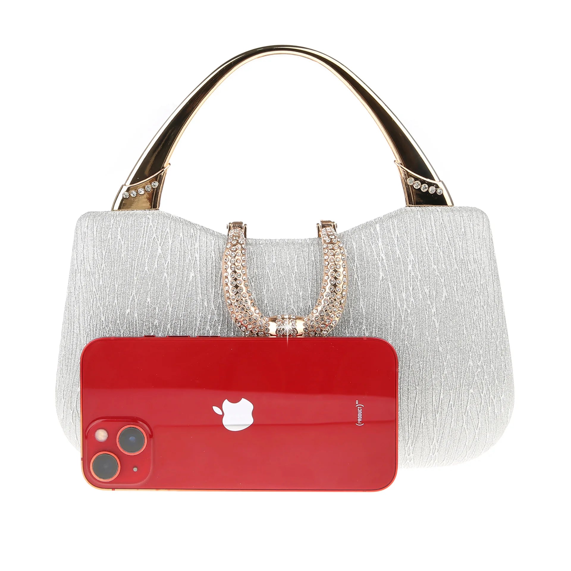 2024 Fashion Trend New Women's Bag High-end Texture Fine Glitter Exquisite Hand-held Evening Bag Fashion Urban Beauty Clutch Bag