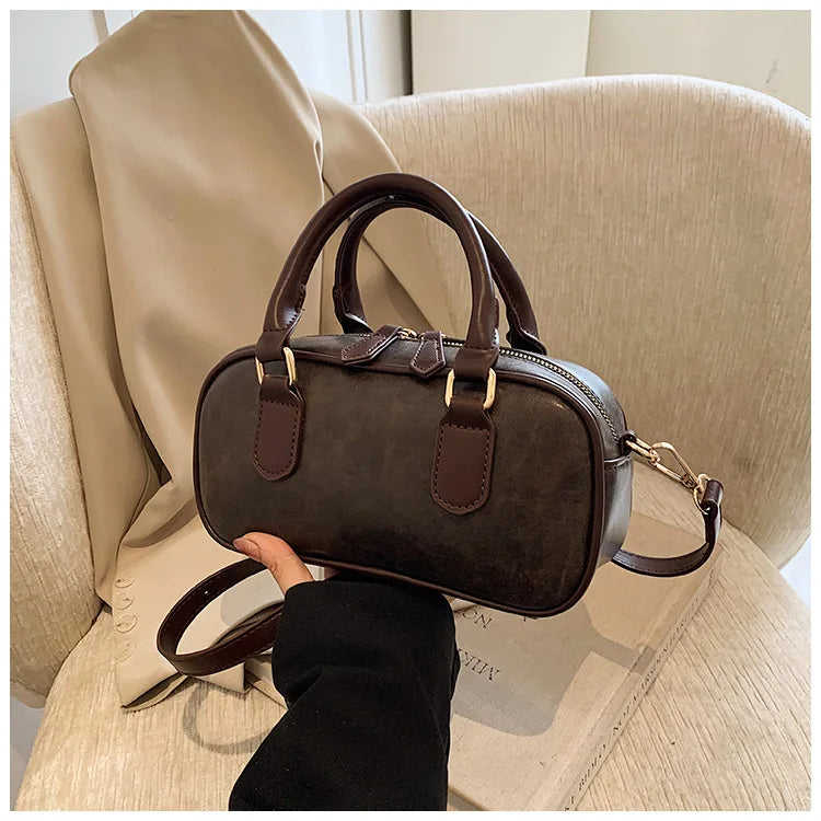 New Fashionable Classic Style Square Shoulder Crossbody Bags Solid Zipper Popularity Sense of Luxury Handbags for Women 2025 Hot