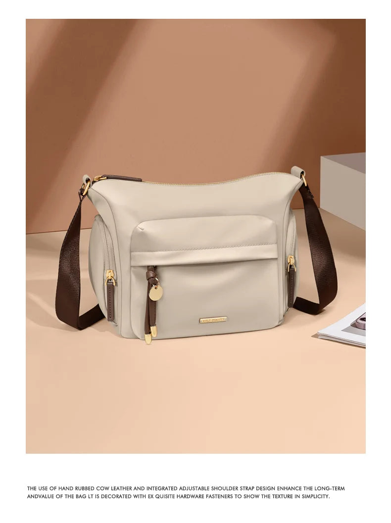GOLF Quality Women's Waterproof Oxford Crossbody Bag Casual Multifunctional Shoulder Messenger Handbag Fashionable Sling Bag