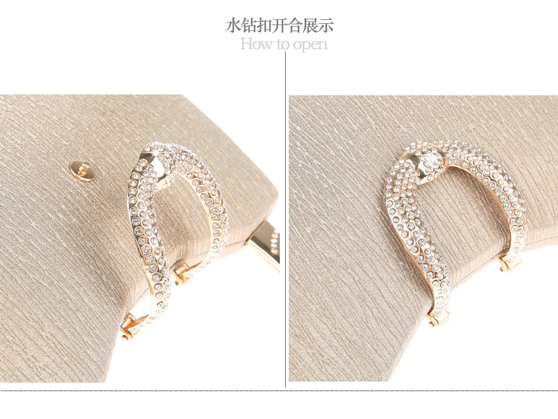 2024 Fashion Trend New Women's Bag High-end Texture Fine Glitter Exquisite Hand-held Evening Bag Fashion Urban Beauty Clutch Bag