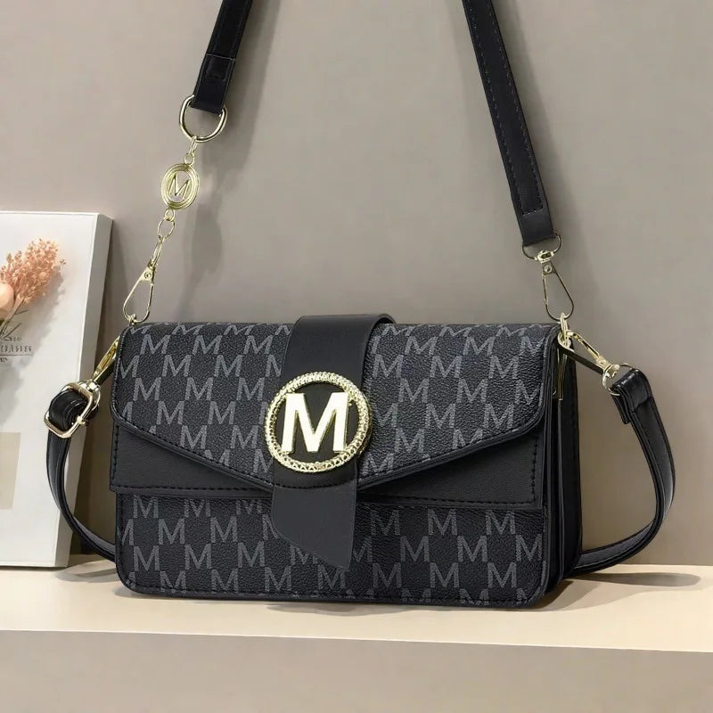 Lingge bag, chain bag, single shoulder bag, diagonal cross style crossbody bag for women