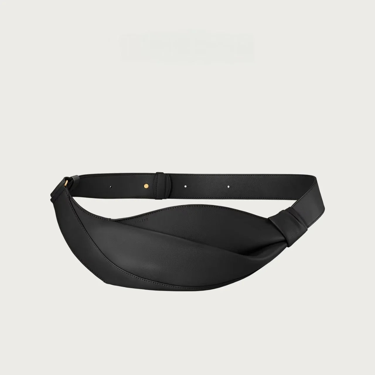 New large capacity pillow shaped personalized niche travel smooth cowhide crossbody bag