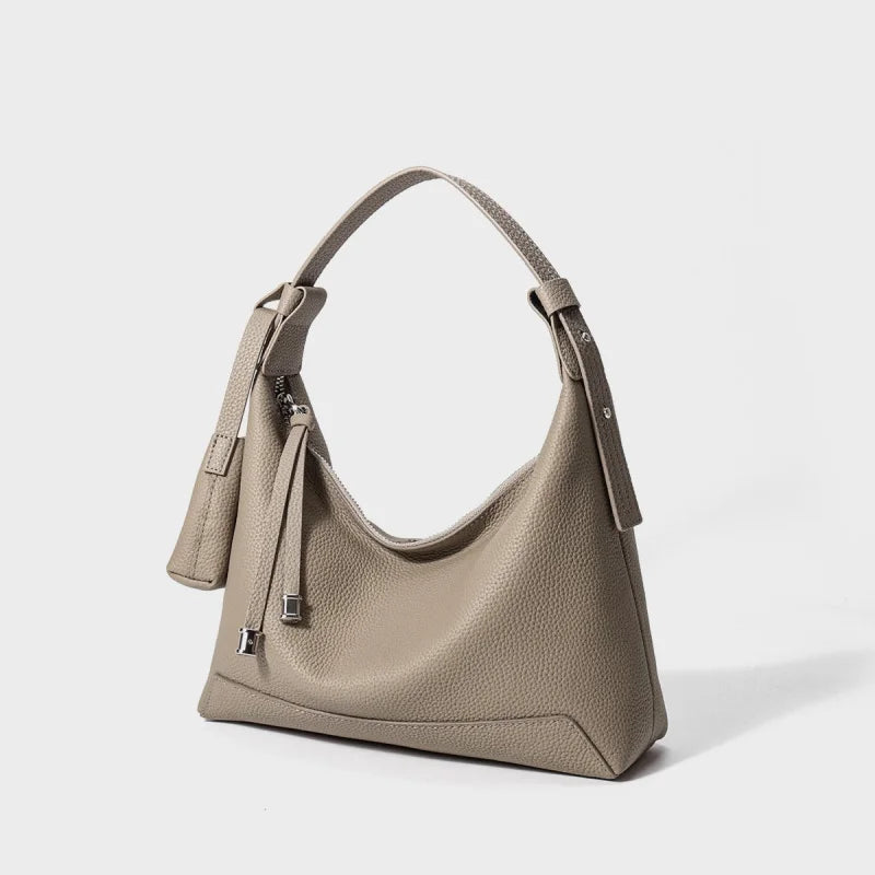 Cowhide Large Capacity Tote Bag Genuine Leather Shoulder Fashion Crossbody Women's Bag hobo high quality ladies bags on offer