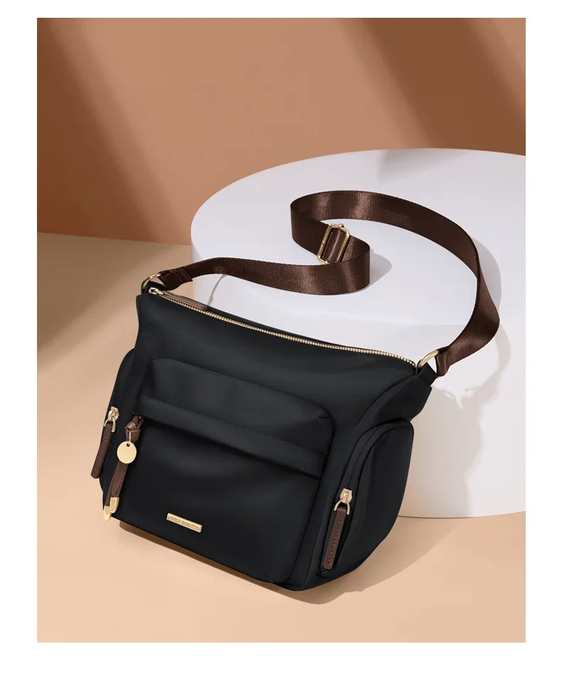 GOLF Quality Women's Waterproof Oxford Crossbody Bag Casual Multifunctional Shoulder Messenger Handbag Fashionable Sling Bag