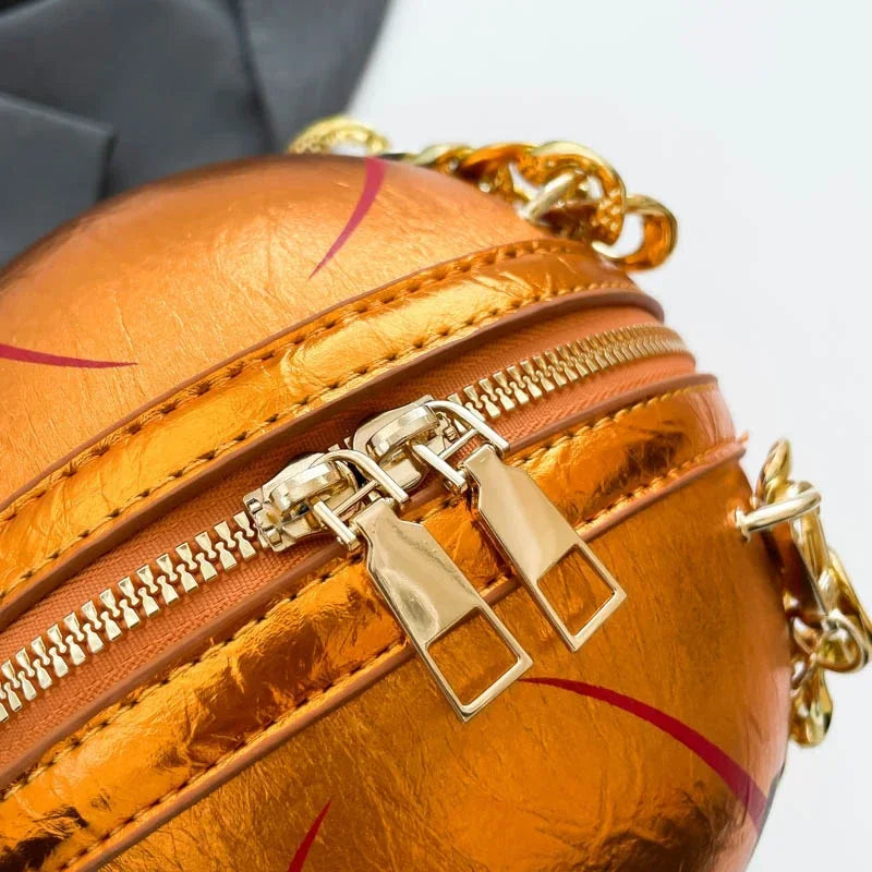 Thick Chain Handbag Clutch Bag 2024 New Halloween Handbag Purse Ghost Festival Pumpkin Crossbody Bag Lady Mini Phone Bag