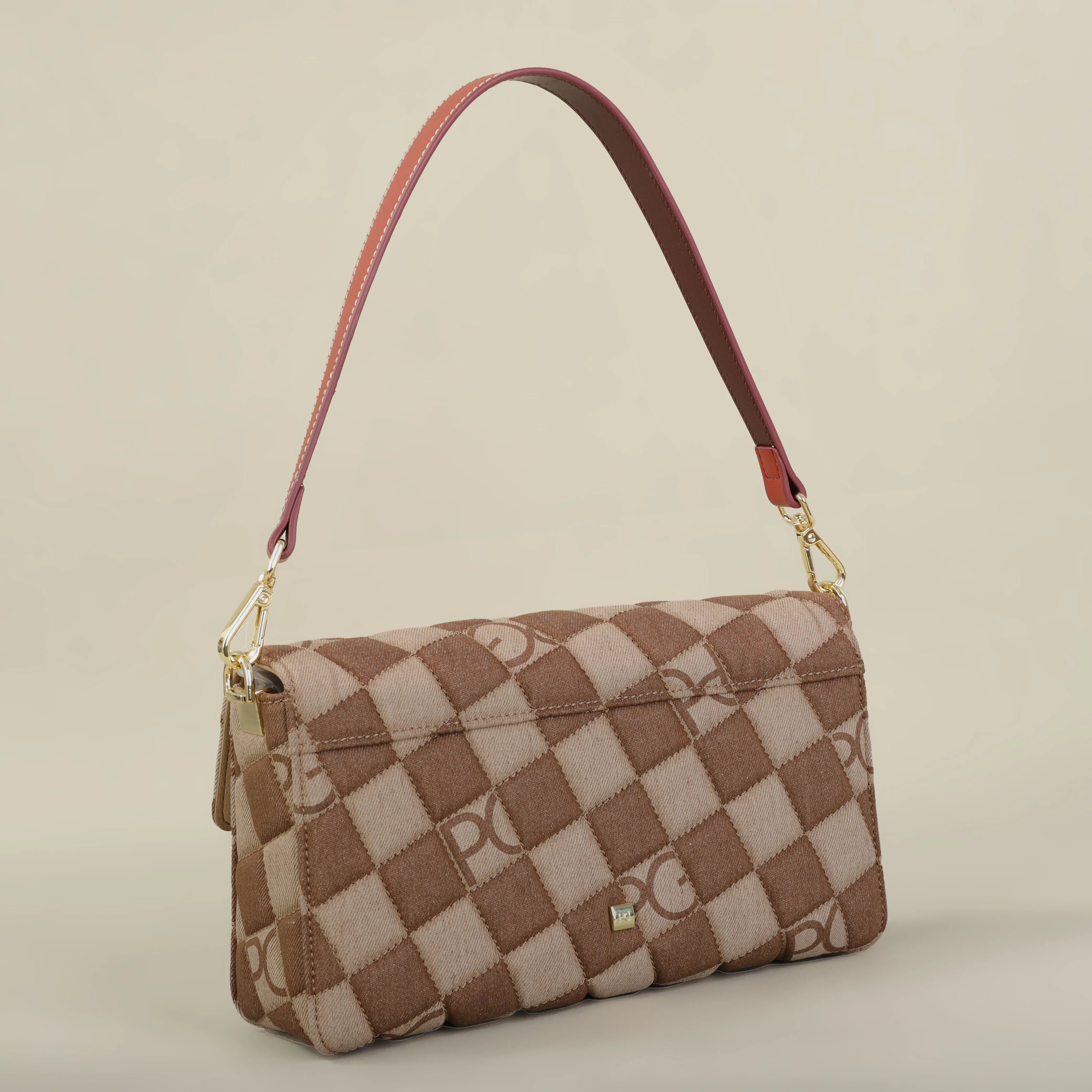 PG luxury brand design bright ladies crossbody bag new exquisite high quality hot selling fashion New designed 2025 commuter bag