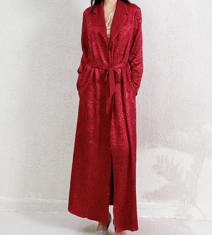 Customized Handmade Pleated Abaya Muslim for Women Vintage Style Coat High Quality Open Cardigan Modest Dubai Kaftan Long Robe — color 9