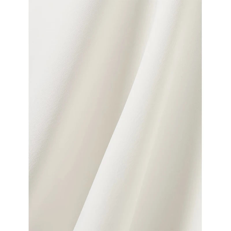 Pure Lively White V-Neck — White - Image 2