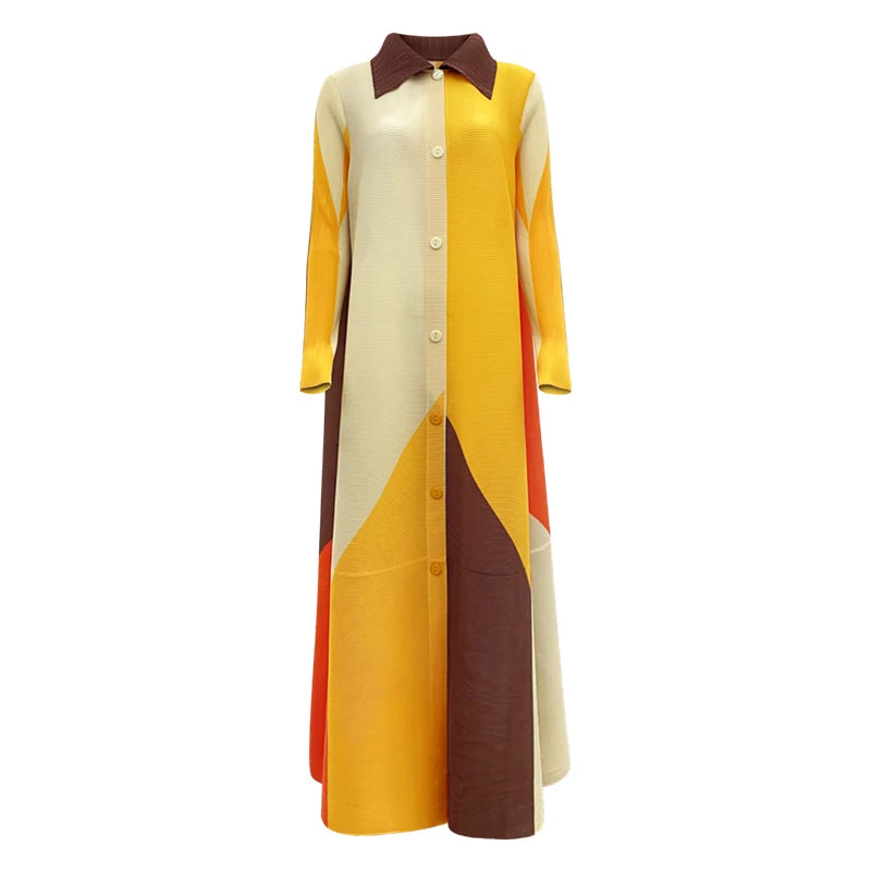 Elegant Pleated Abaya with Artistic Floral Print for Women Modest and Stylish Long Dress High-Quality Designer Outerwear ODM — 28