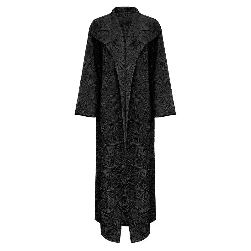 Customized Handmade Pleated Abaya Muslim for Women Vintage Style Coat High Quality Open Cardigan Modest Dubai Kaftan Long Robe — color 7