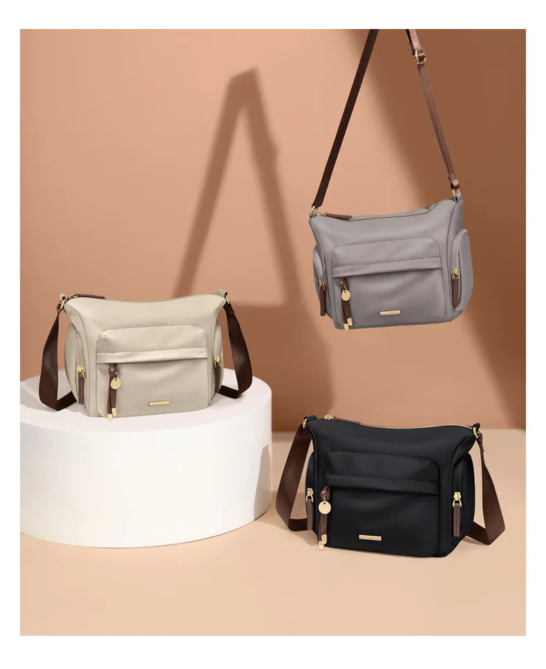 GOLF Quality Women's Waterproof Oxford Crossbody Bag Casual Multifunctional Shoulder Messenger Handbag Fashionable Sling Bag