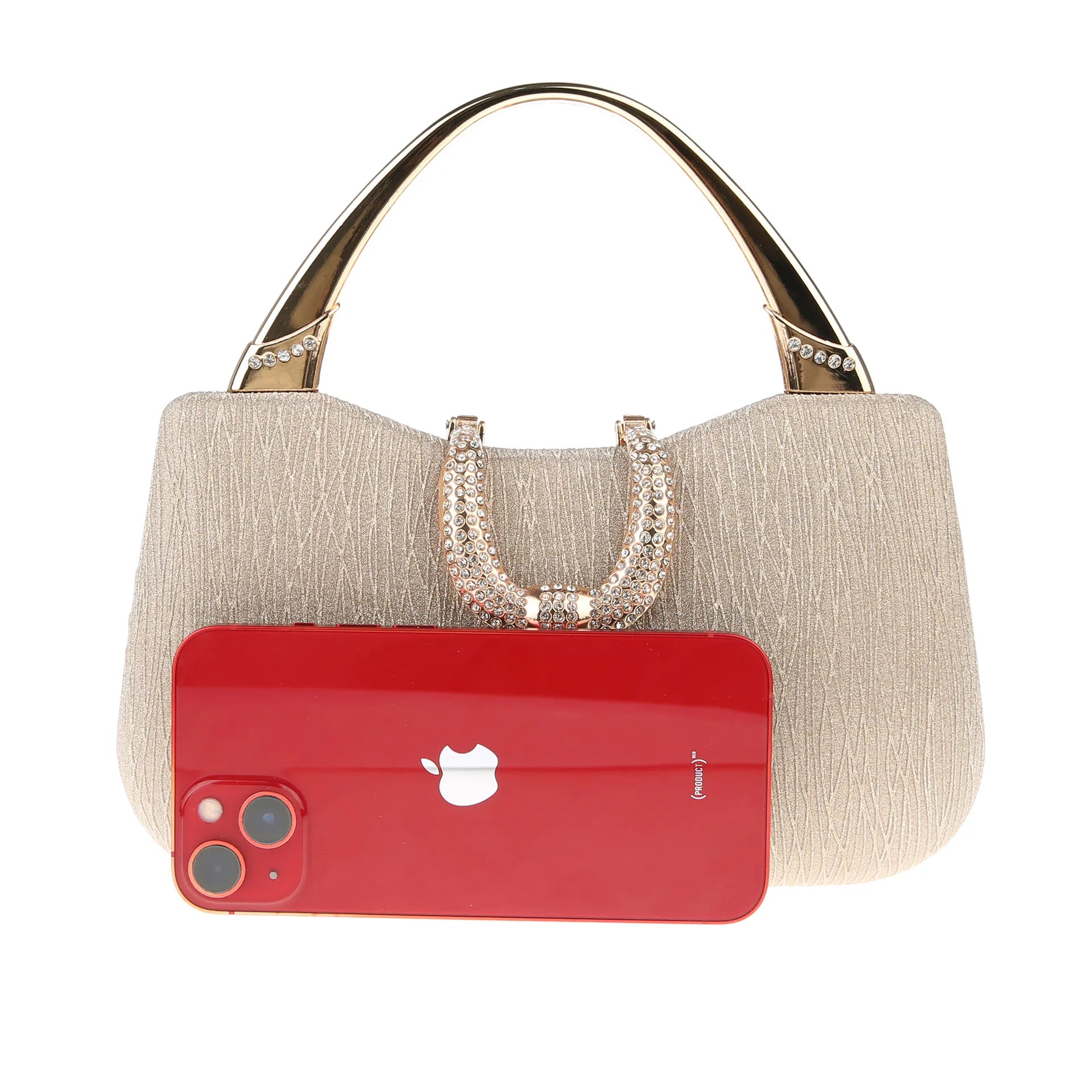 2024 Fashion Trend New Women's Bag High-end Texture Fine Glitter Exquisite Hand-held Evening Bag Fashion Urban Beauty Clutch Bag