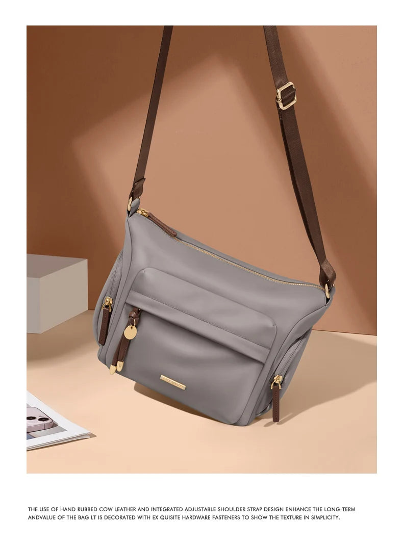 GOLF Quality Women's Waterproof Oxford Crossbody Bag Casual Multifunctional Shoulder Messenger Handbag Fashionable Sling Bag