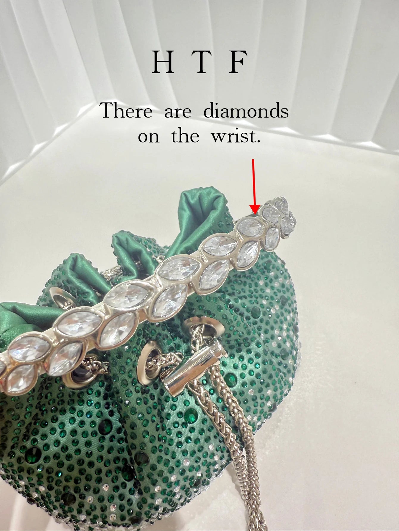 Handle Rhinestones Evening clutch Bag Purses and handbag luxury Designer shoulder bag Shiny Crystal Clutch purse bucket bag