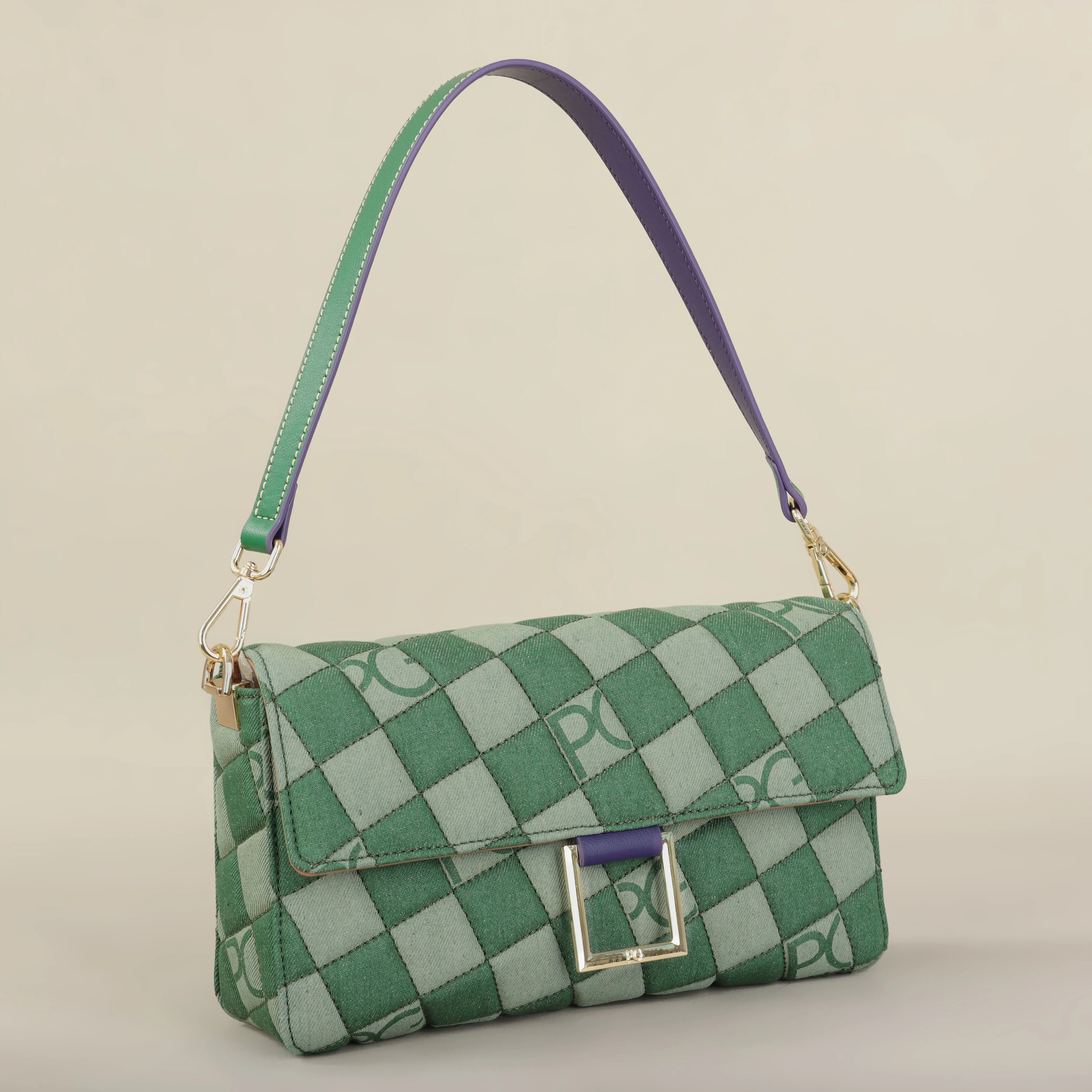 PG luxury brand design bright ladies crossbody bag new exquisite high quality hot selling fashion New designed 2025 commuter bag