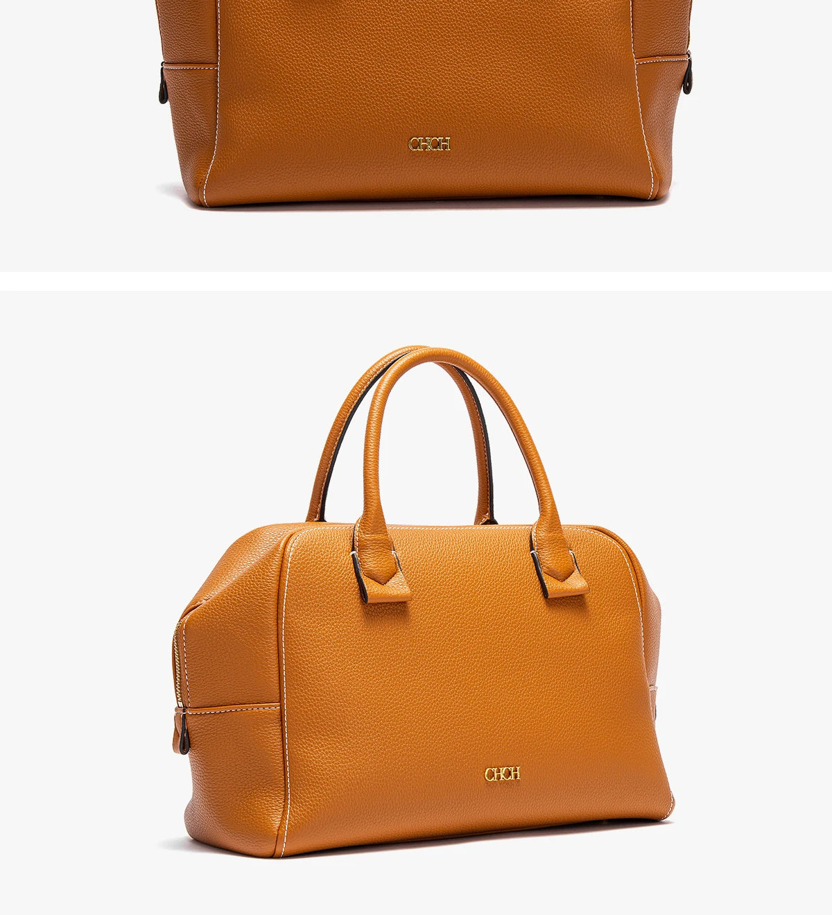 CHCH Women's Crossbody Bag Autumn Large Capacity Pillow Bag Hidden Blue Zipper Wide Shoulder Strap Travel Bag