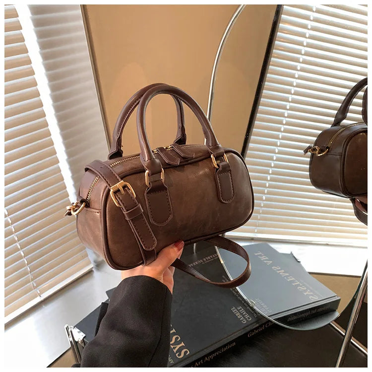 New Fashionable Classic Style Square Shoulder Crossbody Bags Solid Zipper Popularity Sense of Luxury Handbags for Women 2025 Hot
