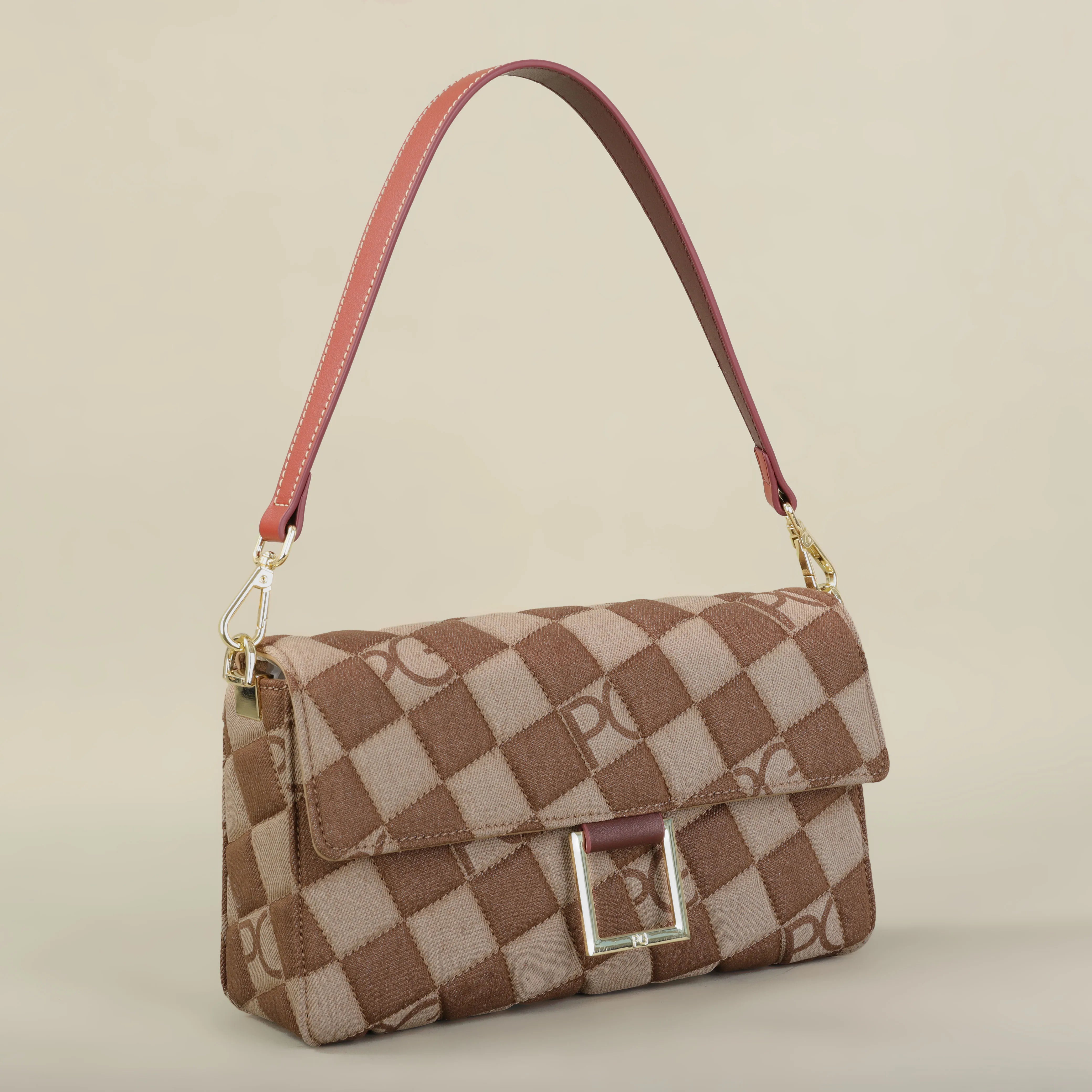 PG luxury brand design bright ladies crossbody bag new exquisite high quality hot selling fashion New designed 2025 commuter bag