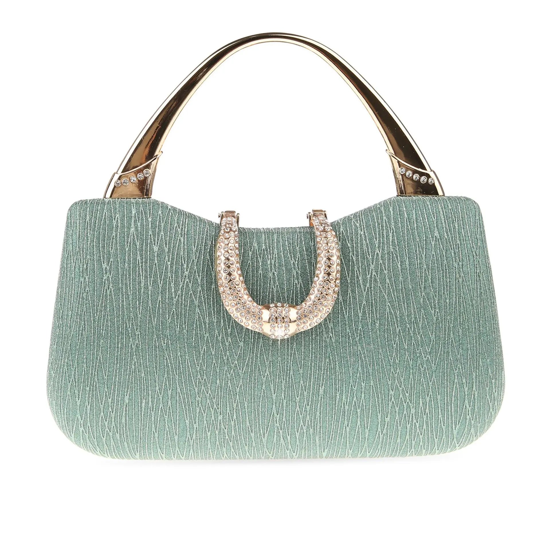 2024 Fashion Trend New Women's Bag High-end Texture Fine Glitter Exquisite Hand-held Evening Bag Fashion Urban Beauty Clutch Bag