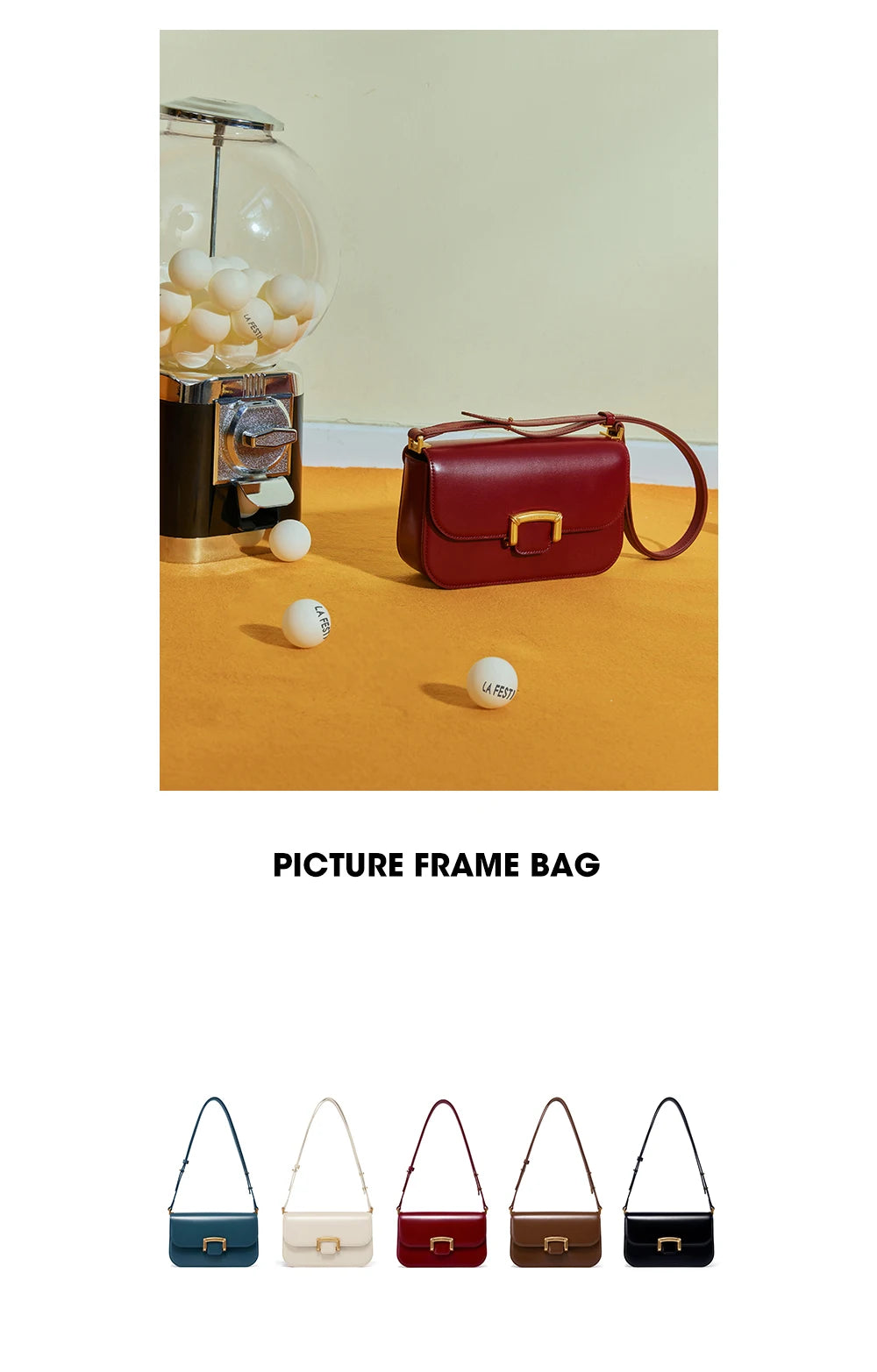 LA FESTIN Original Luxury Bag Ladies Leather Bag Crossbody Bags 2024 New Women's bag Fashion Handbag Trend Shoulder Bags