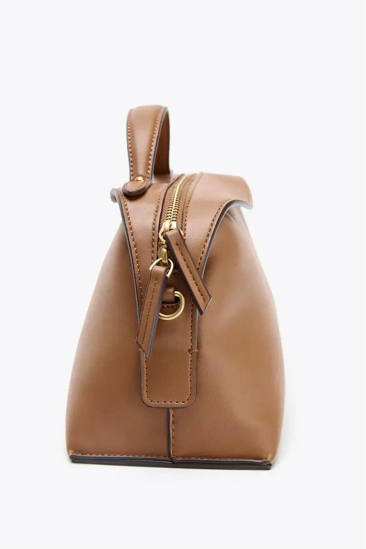 WOMEN'S OBLONG CANVAS CITY BAG, Luxury Designer New in Handbags, Casual Totes Crossbody Bag for Women Everyday Style