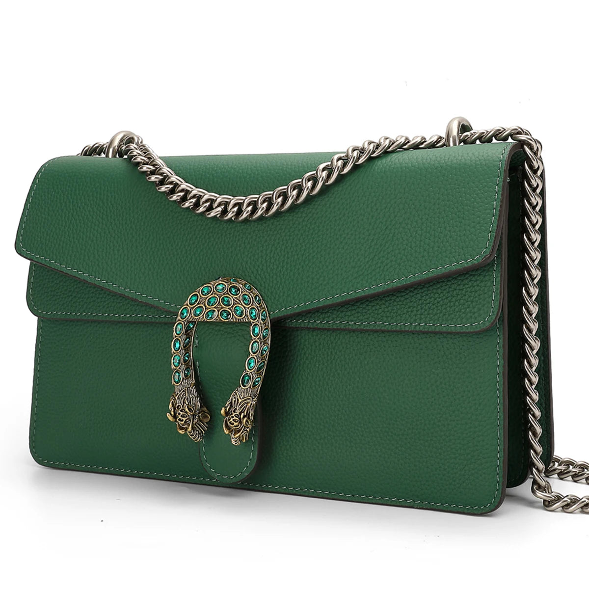 luxury brand design crossbody bags for women genuine leather chains shoulder bag high quality fashion Funky purses and handbags