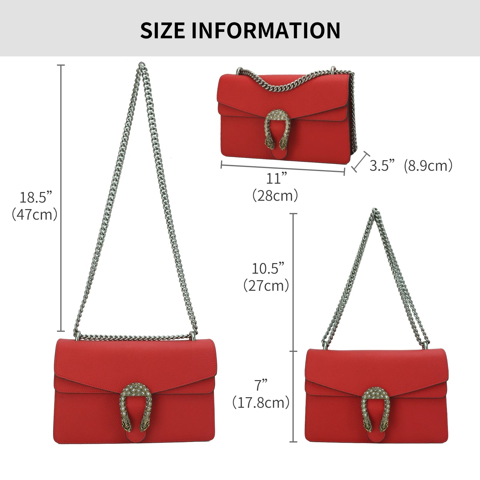 luxury brand design crossbody bags for women genuine leather chains shoulder bag high quality fashion Funky purses and handbags