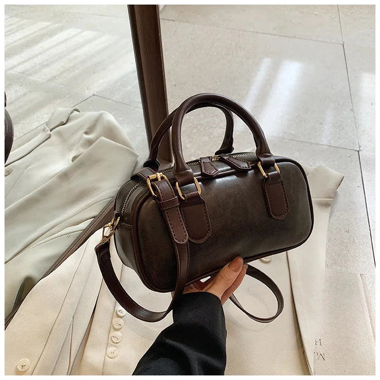 New Fashionable Classic Style Square Shoulder Crossbody Bags Solid Zipper Popularity Sense of Luxury Handbags for Women 2025 Hot