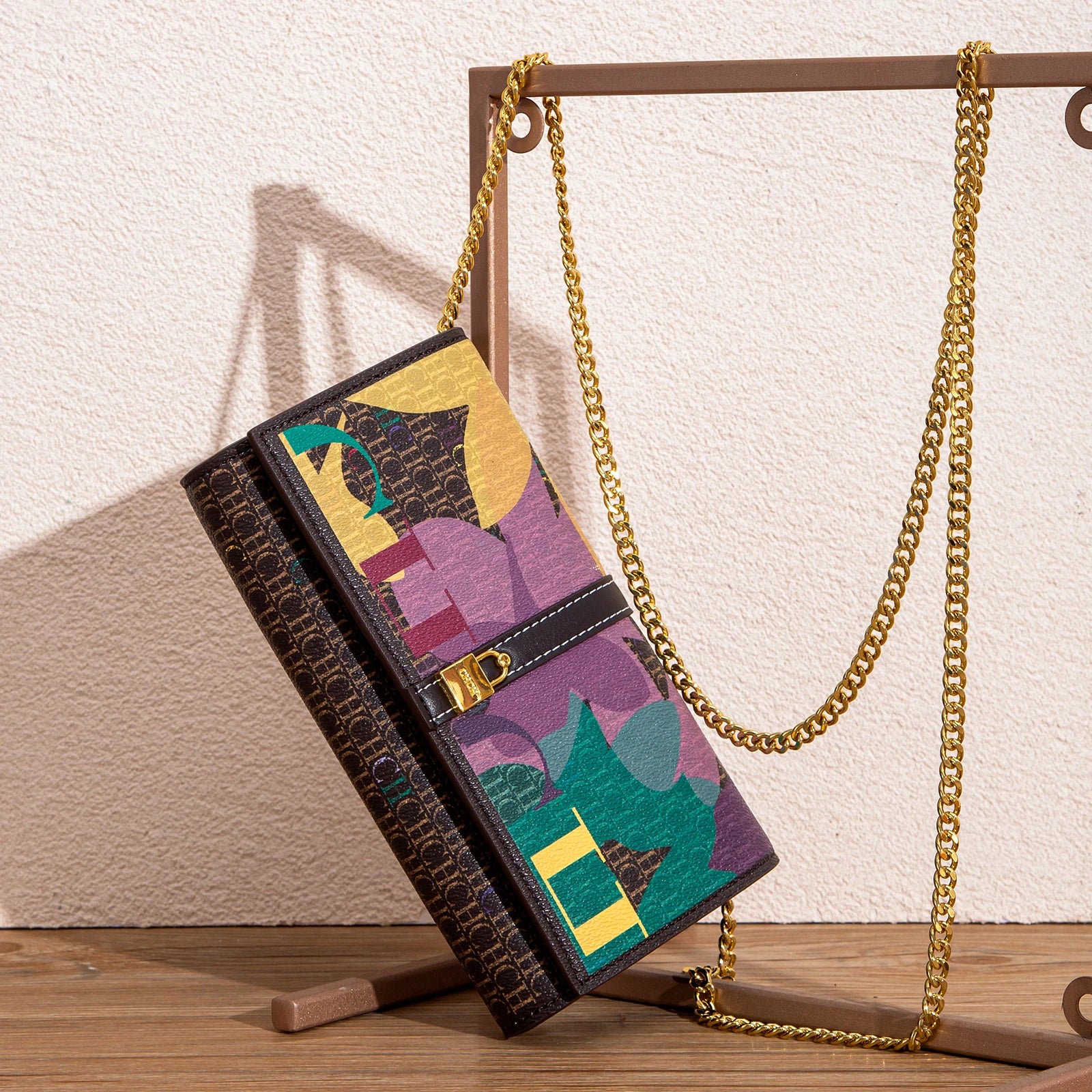 CHCH Chain Bag Summer New Small Flip Small Square Bag Phone Bag Crossbody Bag