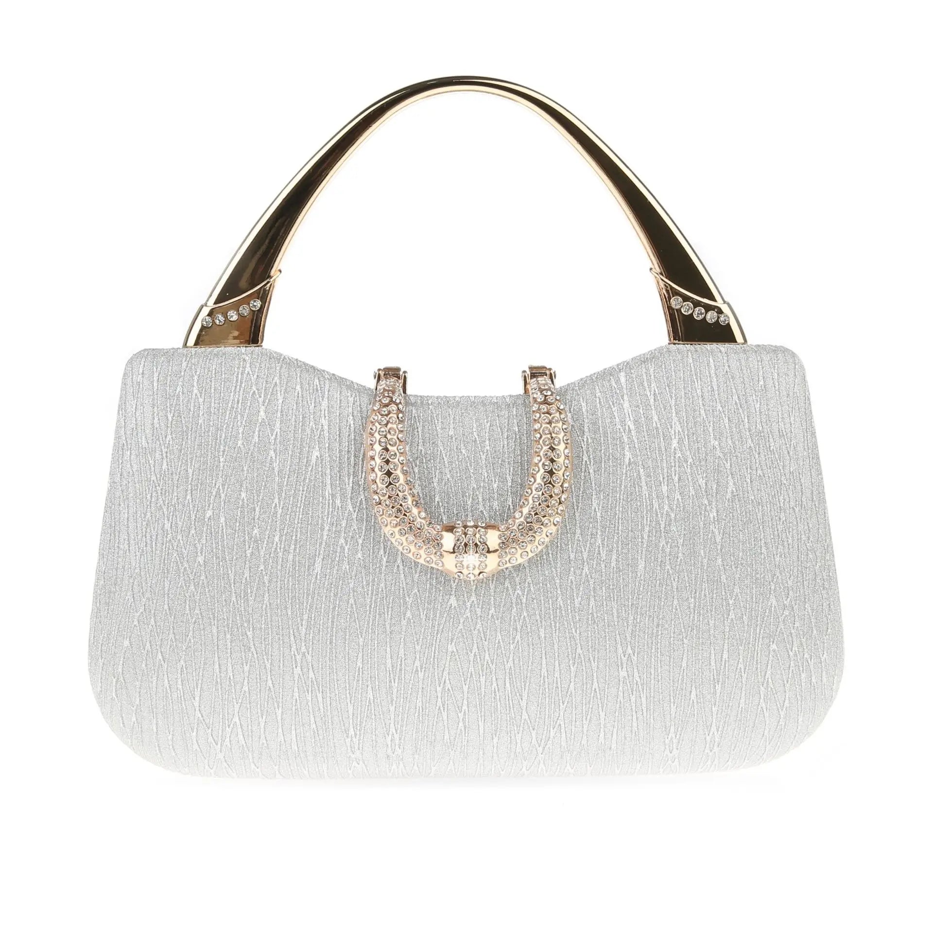 2024 Fashion Trend New Women's Bag High-end Texture Fine Glitter Exquisite Hand-held Evening Bag Fashion Urban Beauty Clutch Bag