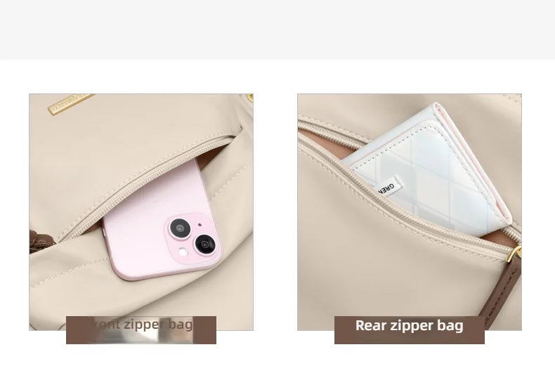 GOLF Quality Women's Waterproof Oxford Crossbody Bag Casual Multifunctional Shoulder Messenger Handbag Fashionable Sling Bag