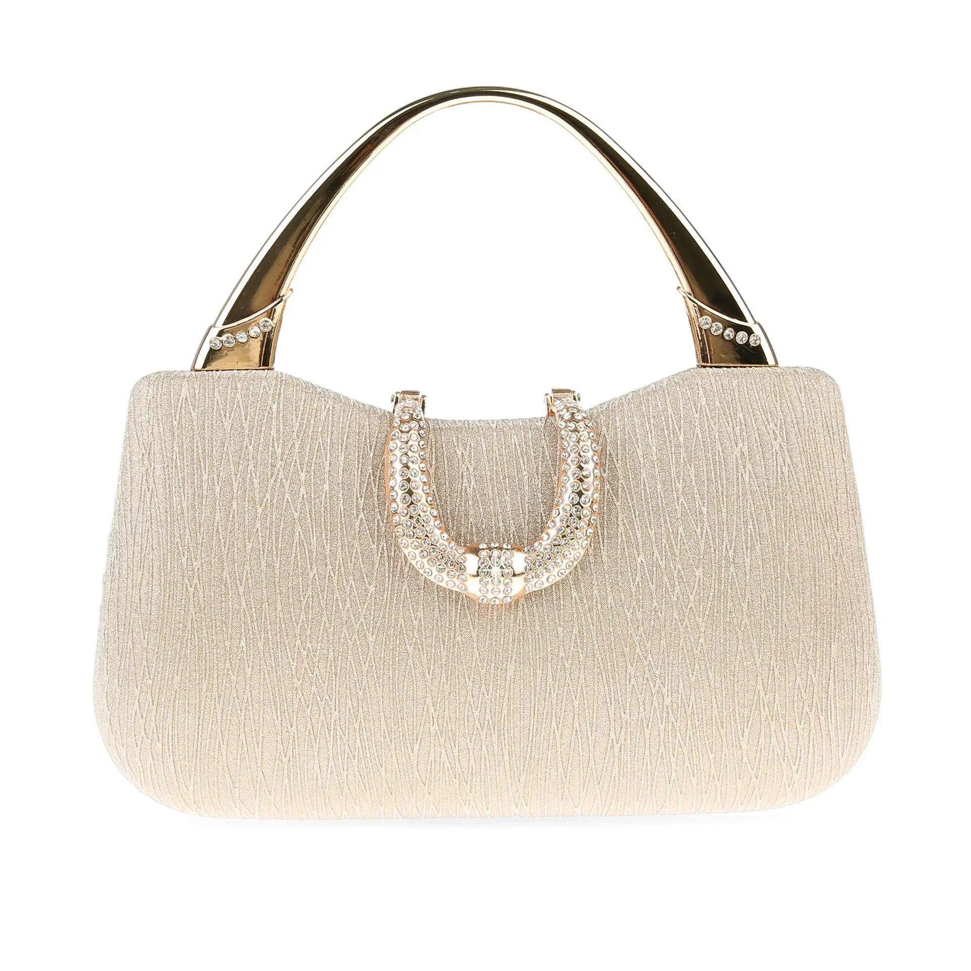 2024 Fashion Trend New Women's Bag High-end Texture Fine Glitter Exquisite Hand-held Evening Bag Fashion Urban Beauty Clutch Bag