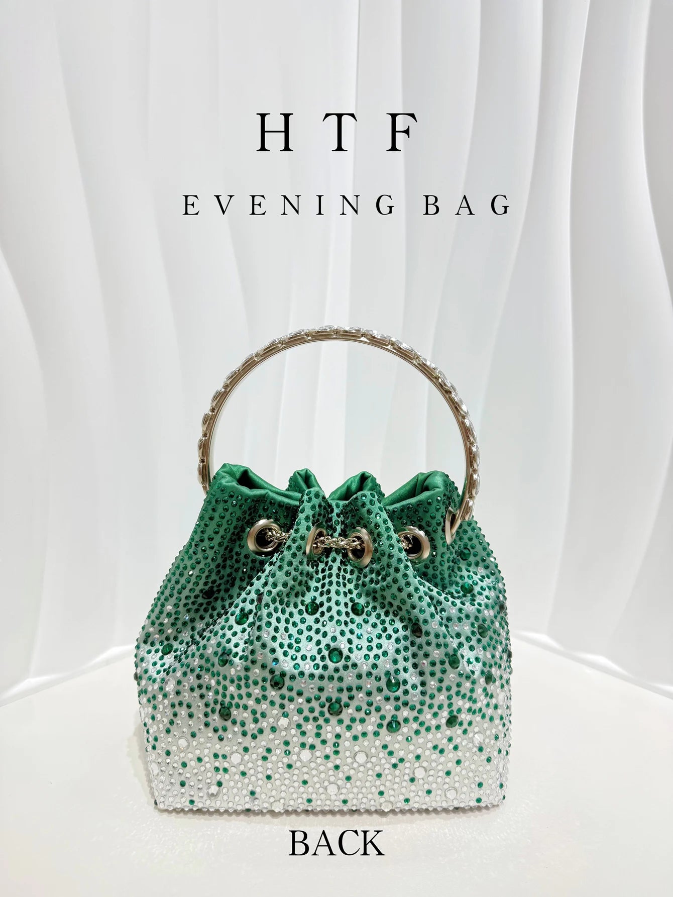 Handle Rhinestones Evening clutch Bag Purses and handbag luxury Designer shoulder bag Shiny Crystal Clutch purse bucket bag