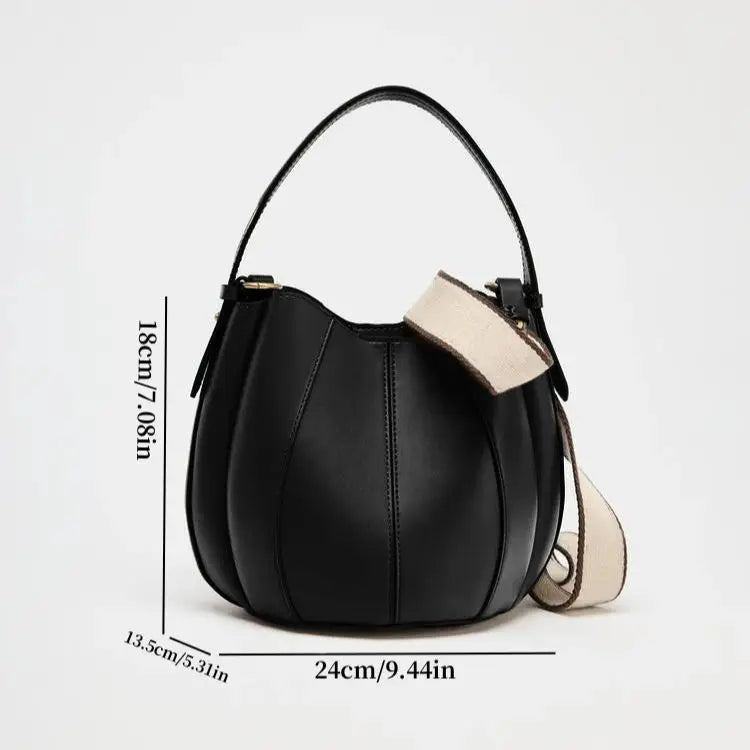 Fashionable Bucket Bag, Designer Shoulder Handbags, Luxury Crossbody Bag, Wallet with Removable Pocket